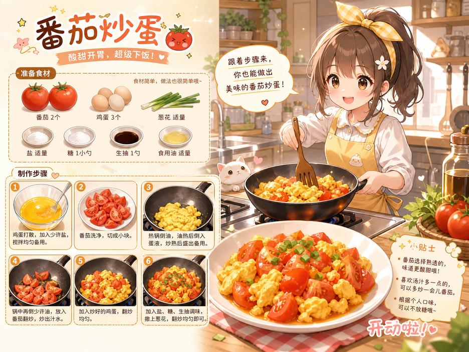 猎奇生活技能动漫-烹饪教程